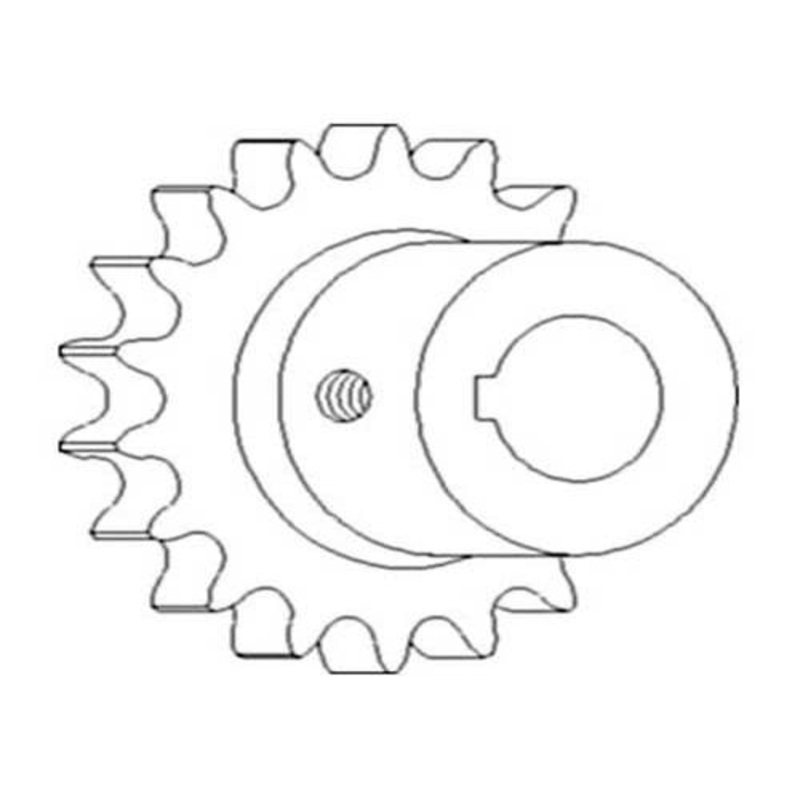 Lower Tailings Sprocket Assembly fits John Deere CTS 9400 9410 9450 9500 9510 9550 9550 SH 9560 9560 SH 9600 9610 9650 9650 CTS 9660 9660 CTS AH121047