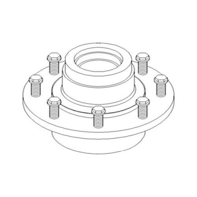 Rear Axle Hub Assembly fits John Deere 9400 9410 9500 9510 9600 9610 CTS AH173846