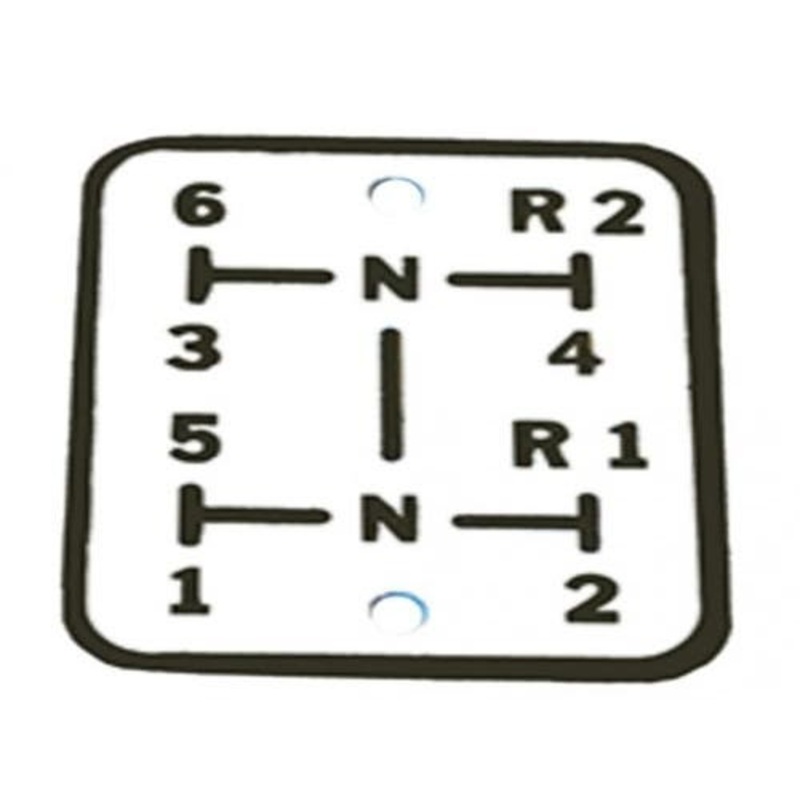 Shift Pattern Plate fits Oliver 880 102682A