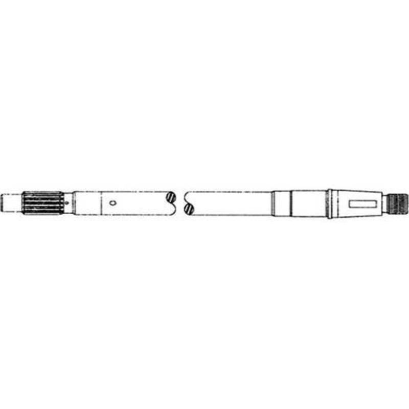 Unloading and Separator Drive Engine Gear Case Shaft fits John Deere CTS 9400 9410 9450 9600 9610 9650 STS 9660 STS 9750 STS 9760 STS 9860 STS H129934