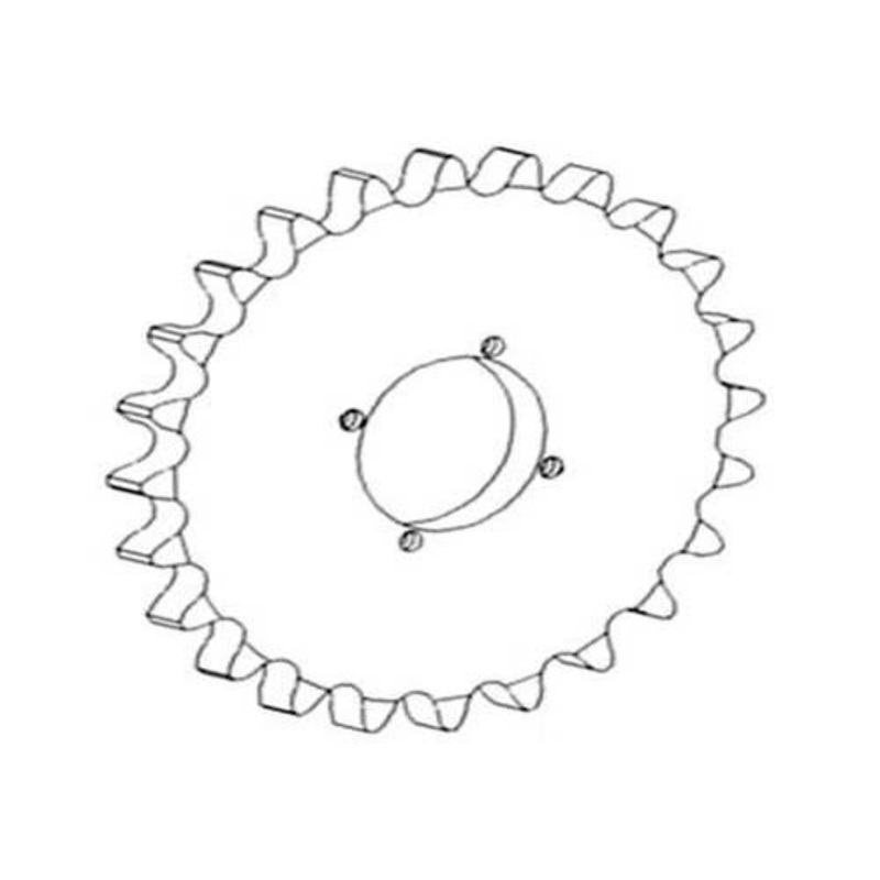 Unloading Auger Idler Sprocket with Bearing fits John Deere 9400 9500 9550 9600 9610 9650 9660 620F 620R 622F 622R 625F 625R 630F 630R 635F AH106606