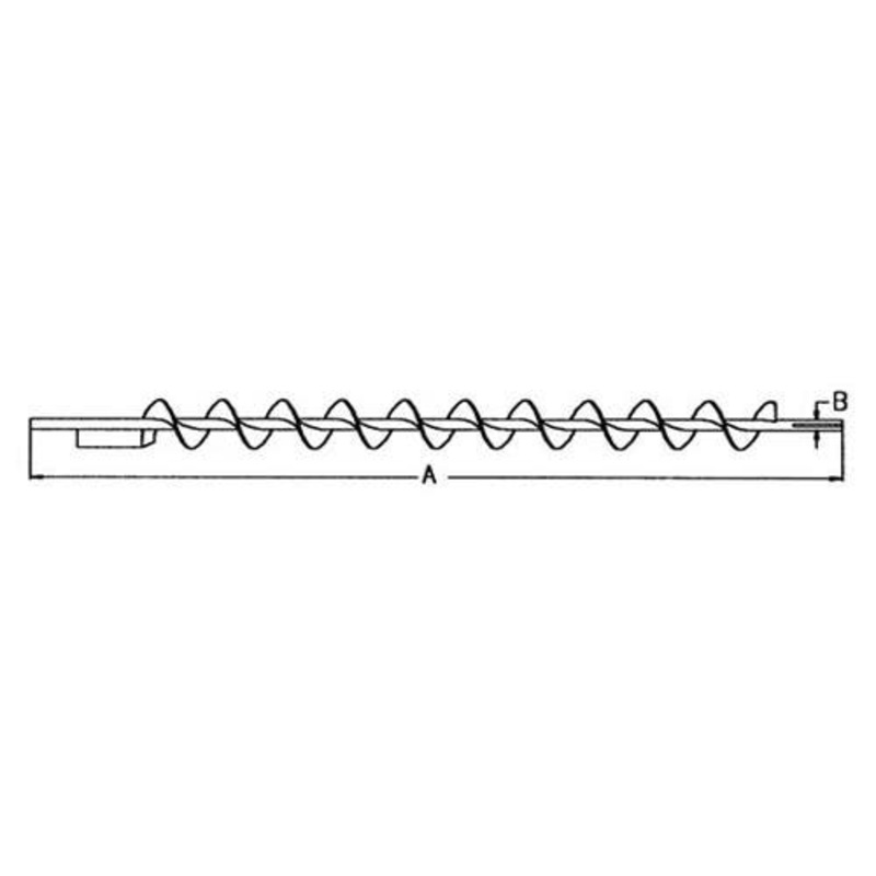 Upper Tailings Auger fits John Deere 9600 9610 9640 9650 9660 9680 LAJT9600 AH125894