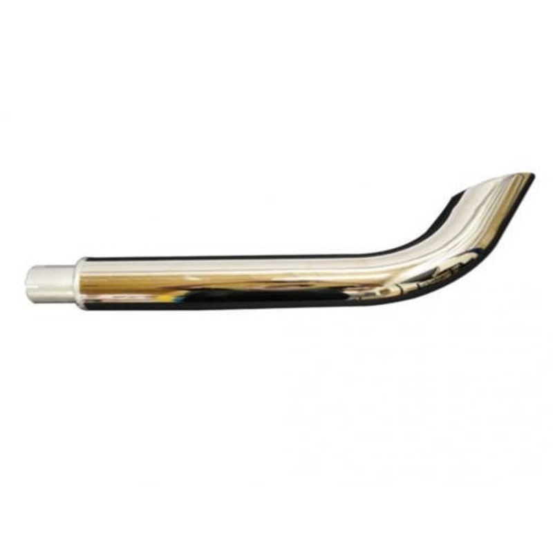 Exhaust Stack - 2-3/8" x 29" Curved Chrome fits Allis Chalmers D19 170 175 180 D15 D17 185 190