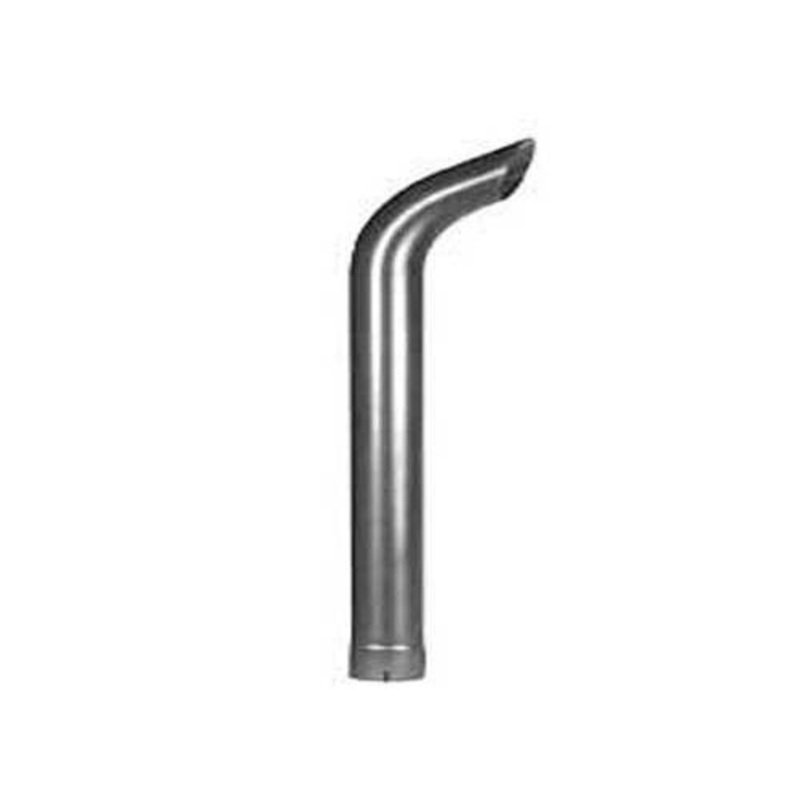 Exhaust Stack - Curved Chrome fits John Deere 4560 4760 4960 RE52088