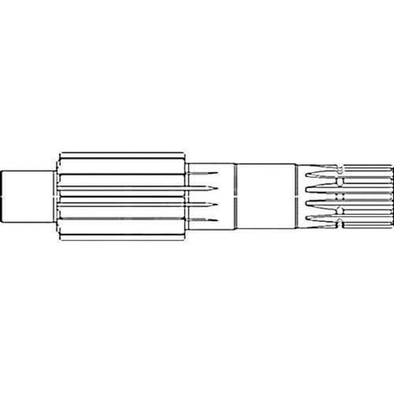 Final Drive Input Shaft fits Case IH 2144 2166 2188 2344 2366 2377 2388 2577 2588 7088 87354348 135290A1