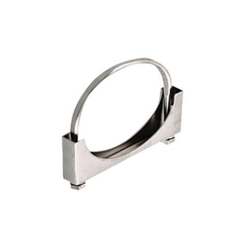 Muffler Clamp - 4-1/2" 2 Bolt Chrome Plated