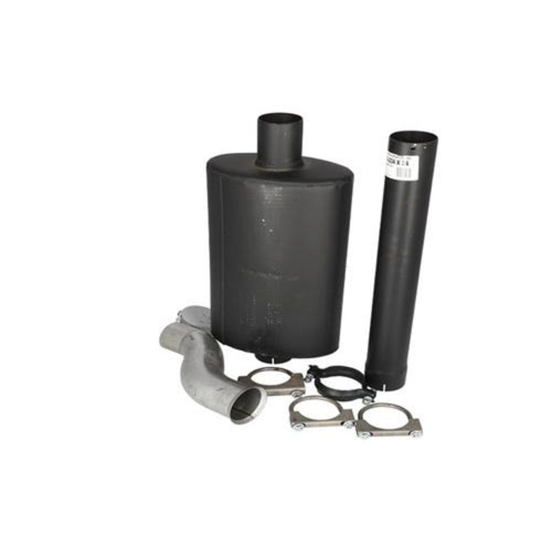 Muffler Kit - Black fits John Deere 2840 2940 2950 2955 3150 310 3155