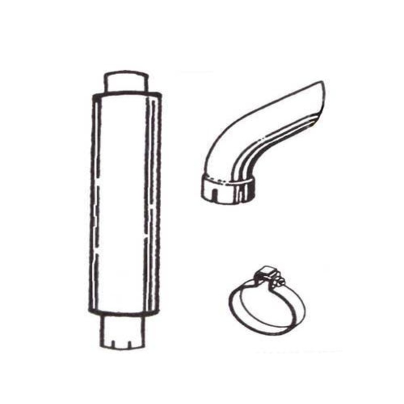 Muffler Kit fits Case 1470 T51489 T39189
