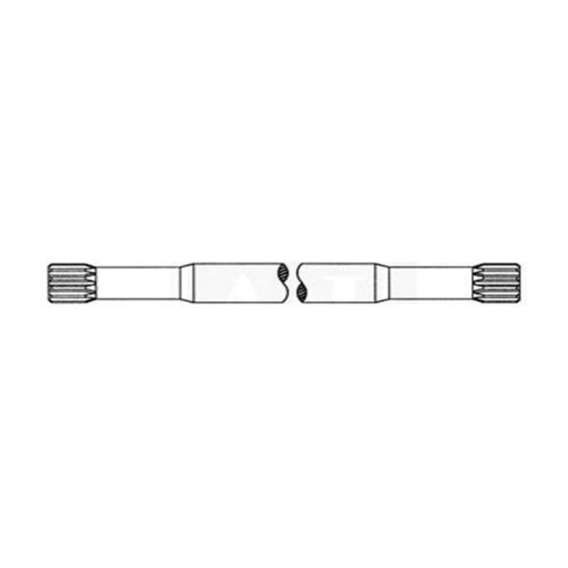 Axle Drive Shaft - Right Hand fits International 1460 915 402725R2 fits Case IH 1644 1660 1666 1670 1688 402725R2