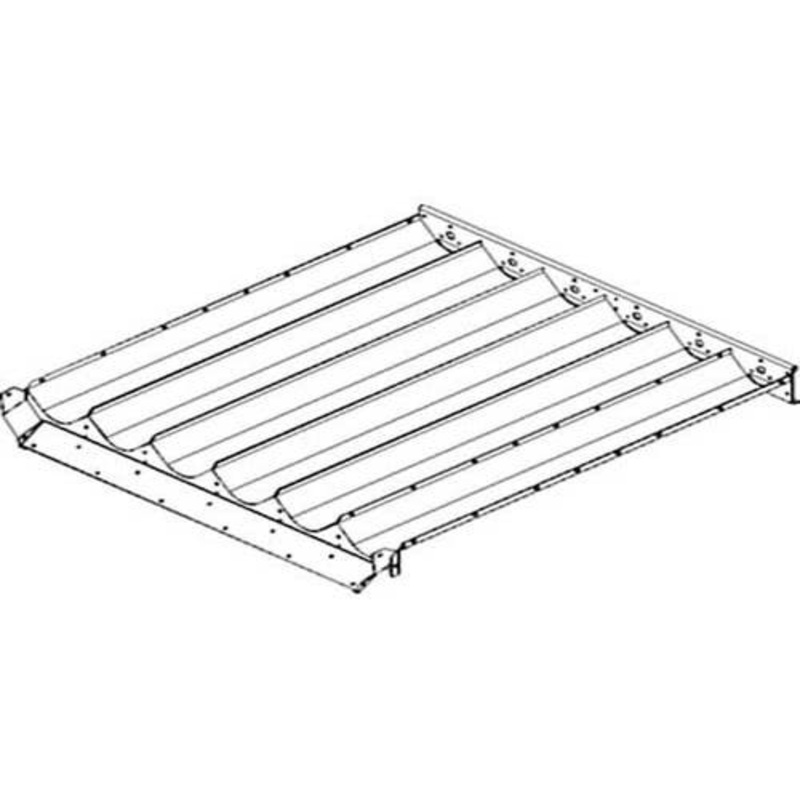 Distribution Auger Pan fits John Deere 8820 AH113234 AH96506 AH131236