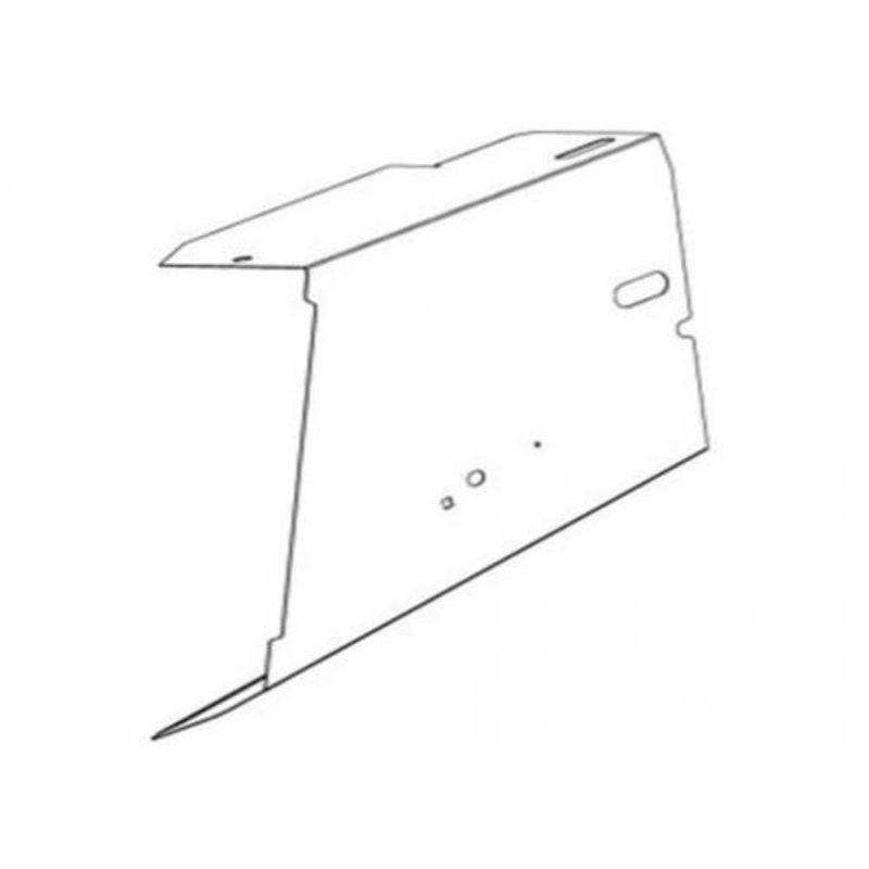 Feederhouse Drive Shield - Left Hand fits John Deere 9560 STS 9660 STS 9760 STS 9860 STS 9650 STS 9750 STS H205822