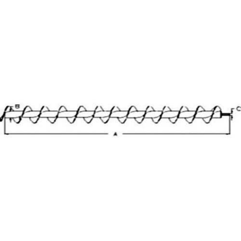 Horizontal Unloading Auger Outer Section 21.5' - High Rate fits John Deere S660 9560 9560 STS 9660 9660 CTS 9660 STS 9760 STS 9770 STS AH173595