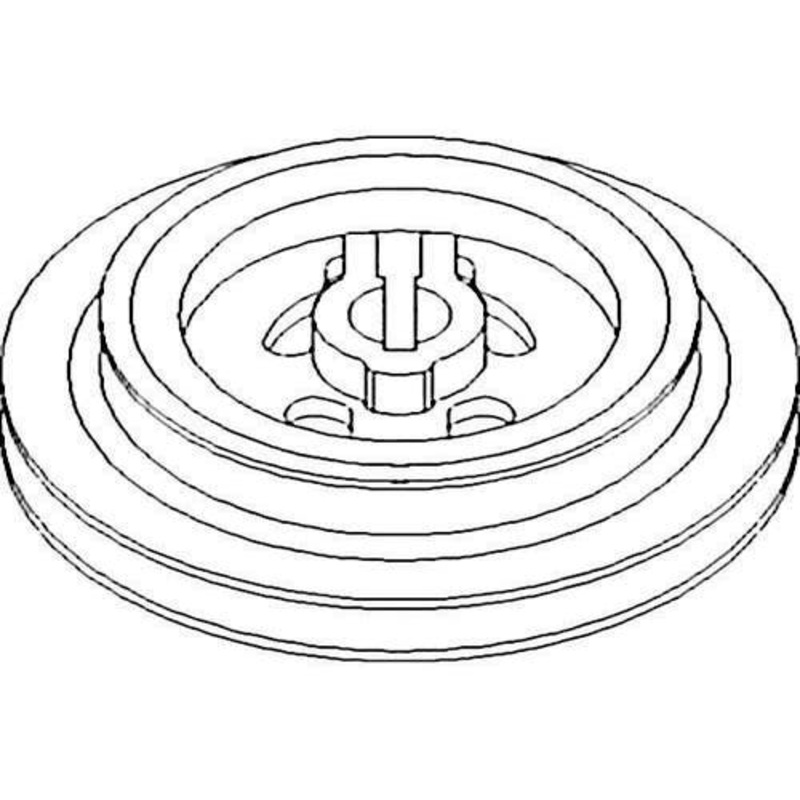 Straw Chopper Drive Pulley fits John Deere 9450 9650 9660 9550 9560 AH162528