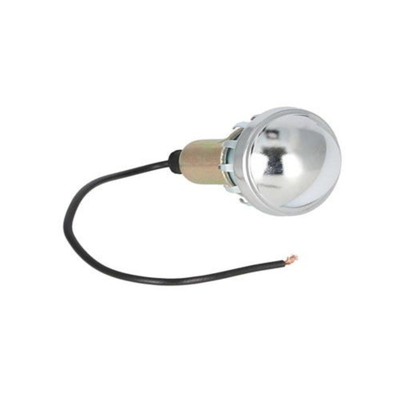 Shift Quadrant Light - 12V Chrome Round fits International Hydro 100 756 766 826 856 966 1026 1066 1256 1456 1466 1468 1566 1568 397946R1 406127R1