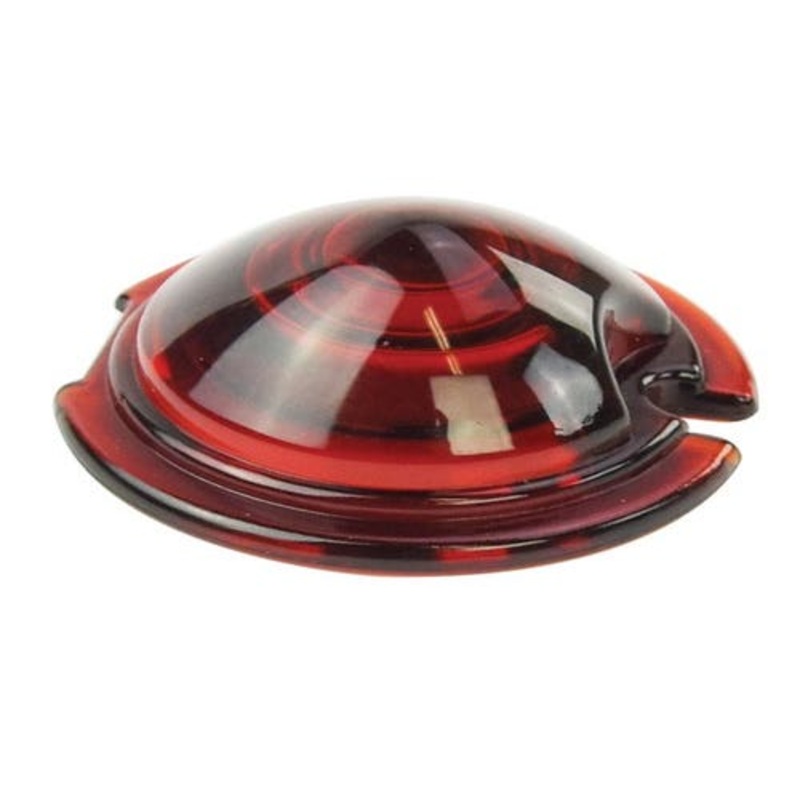 Tail Light Lens - Red Glass fits John Deere M MT R B G A3686R fits International 354308R1 fits Allis Chalmers 223715 70223715 fits Oliver