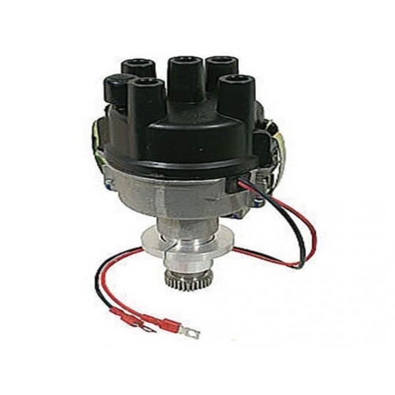 Distributor with Electronic Ignition - 6 Volt fits International A B C H M Super A Super C Super H Super M 100 200 230 240 300 330 340 350 400 450