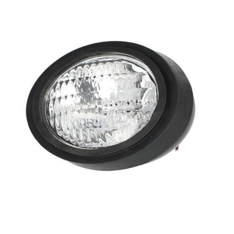 Sealed Beam Headlight Assembly - 12V Round Rear Stud Mount fits John Deere 2040 3020 4000 4020 AT13381 fits Case A32536 fits International 388945R91