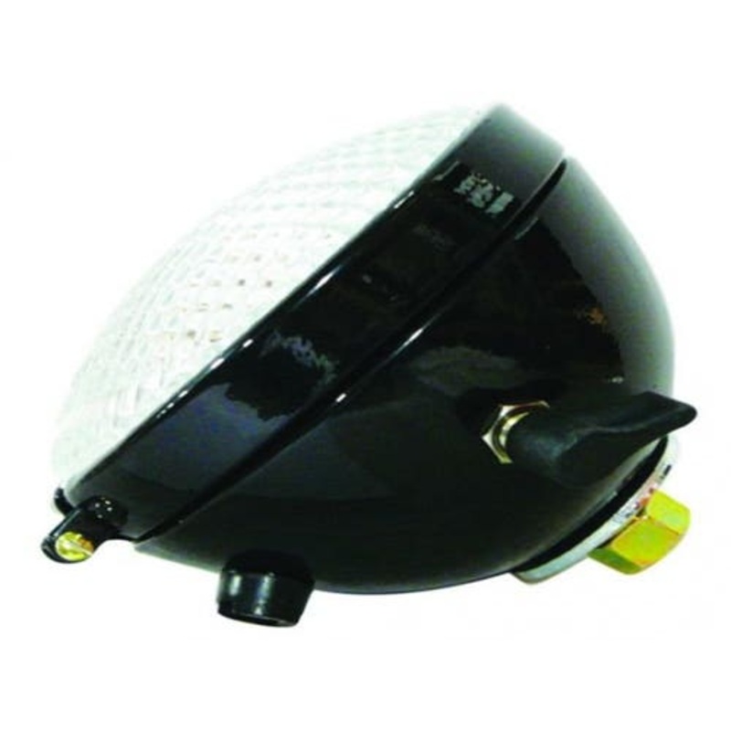 Tail Light Assembly - 6V Black w/Switch Round fits John Deere A B G R AA4762RT AA618R AB3975R AR84052