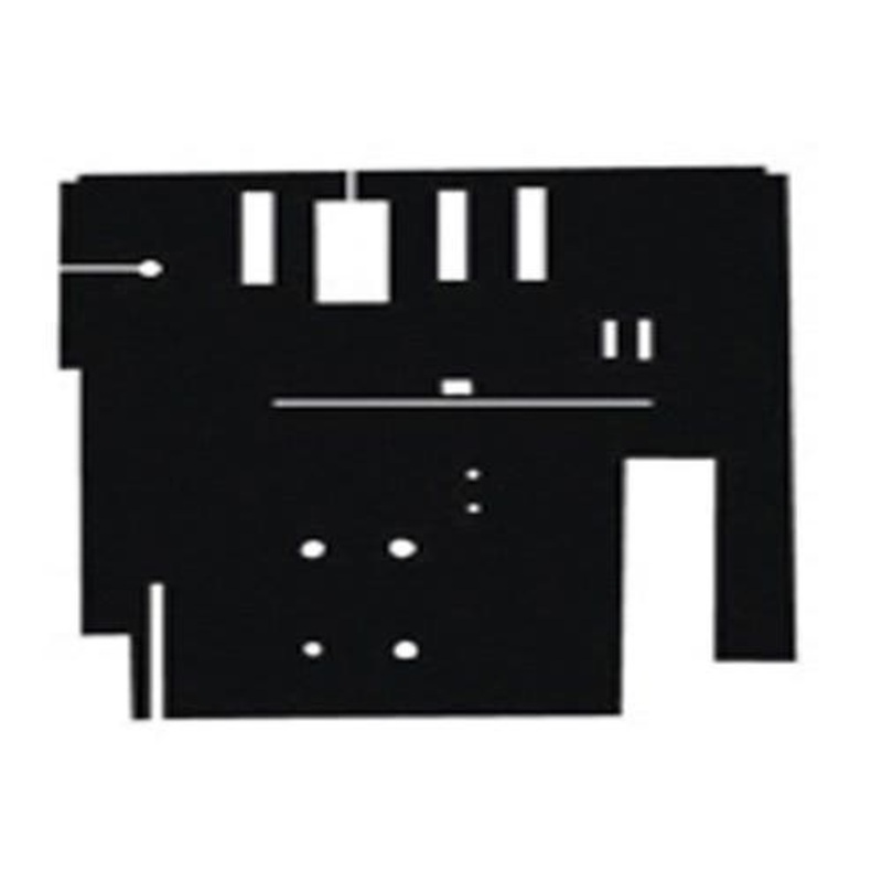 Cab Foam Floor Mat Black fits International 715