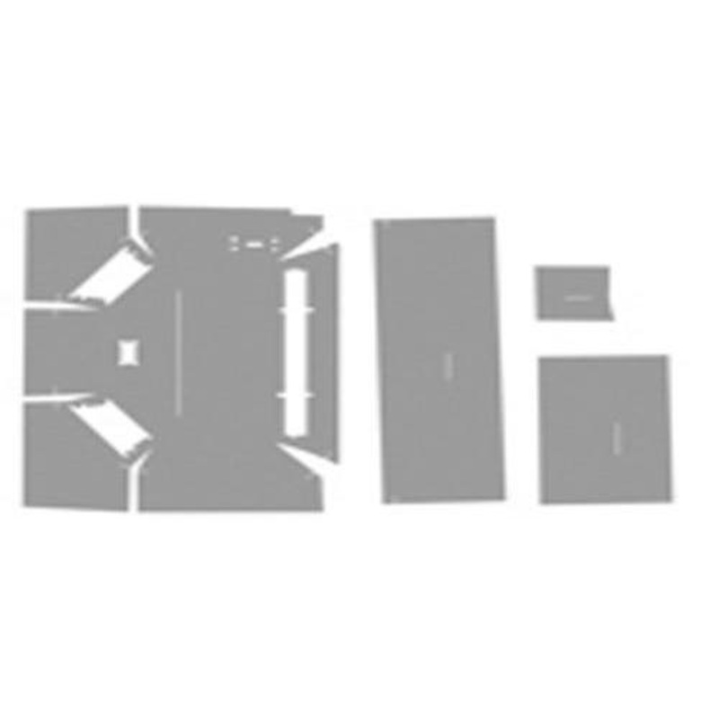 Cab Foam Kit with Headliner - Gray fits Case IH 1640 1660 1680 1800 1822 1844 2022 2044 2055