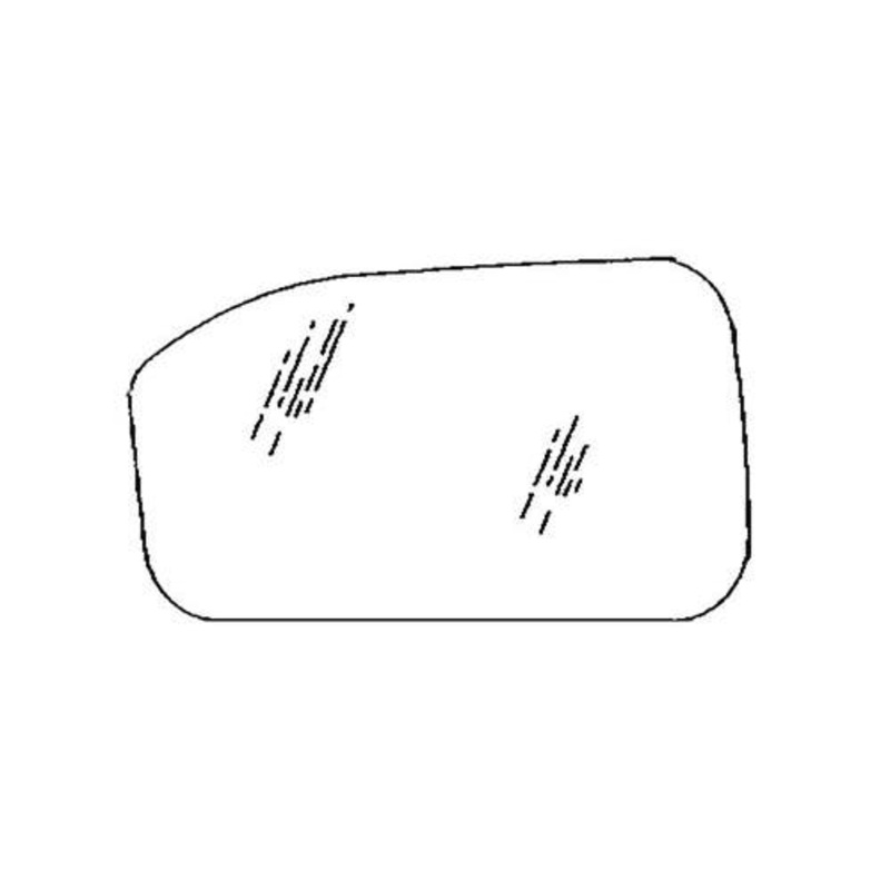 Cab Glass - Lower Right Hand Tinted Windshield fits Ford 2600 2610 3600 3610 3910 4110 4600 4610 5600 5610 6600 6610 6710 7600 7610 7710 E0NN9400246BA