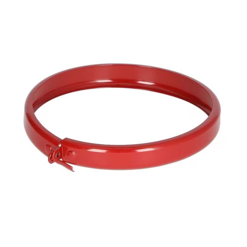Headlight Trim Ring - Red JD fits John Deere 4020 fits International 53525DA fits Case fits Oliver fits Allis Chalmers fits Minneapolis Moline