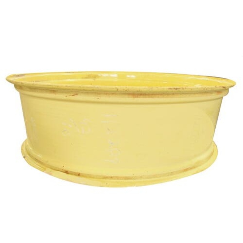 Dual Rear Wheel - 18" x 42",10 Bolt 3" Backside Yellow