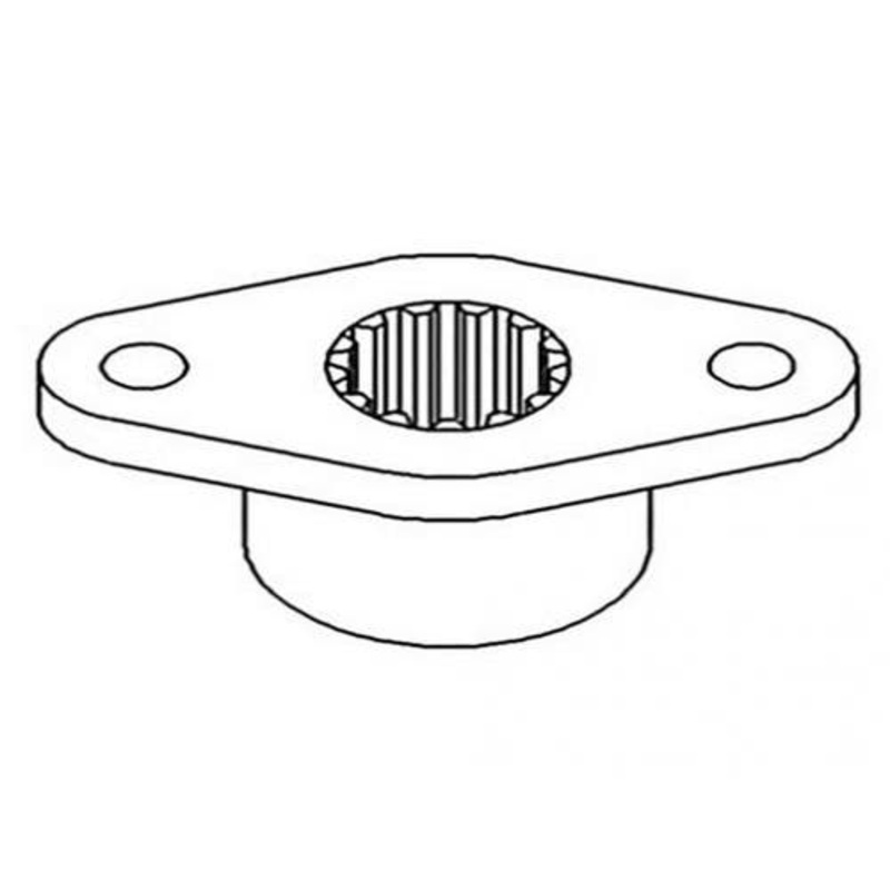 Hydraulic Pump Drive Flange for 352 Series Couplers 13 Splines fits Ford L78-13 fits New Holland L78-13