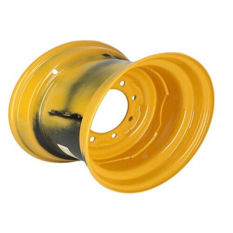 9.75" x 16.5" 8 Bolt Rim - Yellow fits Case 60XT 70XT 75XT 85XT 90XT 95XT 435 440CT 445 450 465 450 183300A3 183300A2 fits Universal Skid Steer
