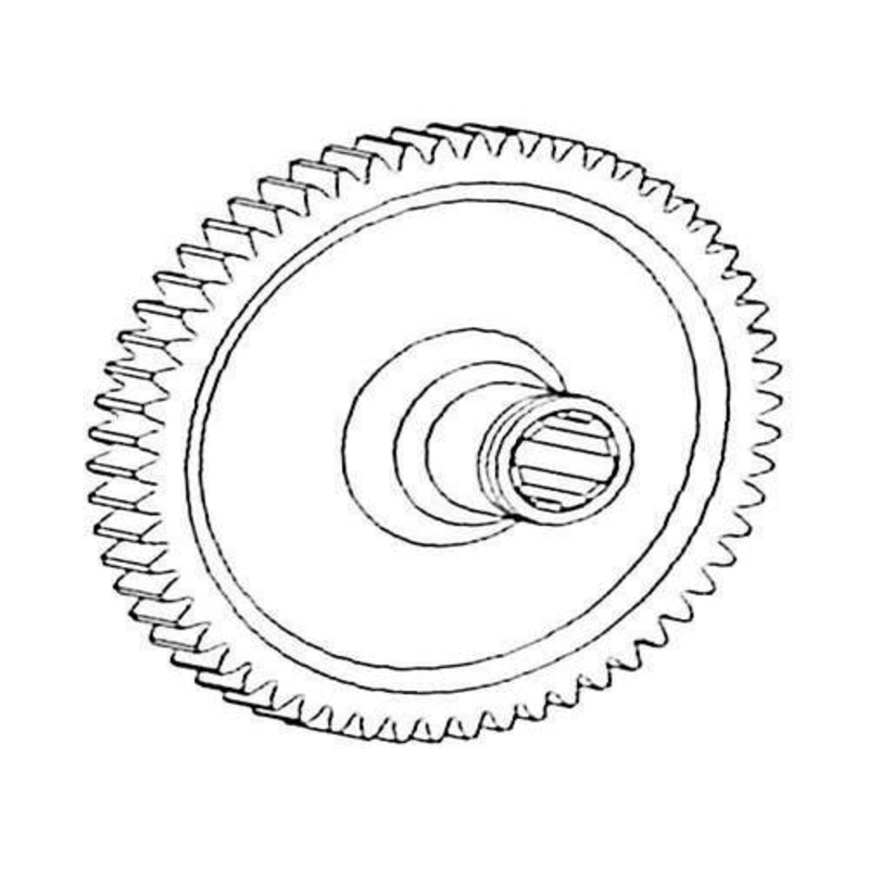 IPTO Driven Gear fits International 756 766 826 856 1066 1456 1466 1468 2756 2826 2856 21456 528677R1