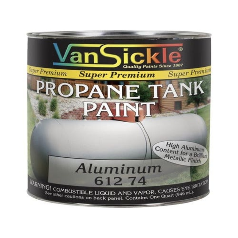 Propane Tank - Aluminum Quart fits Paint Propane Tank