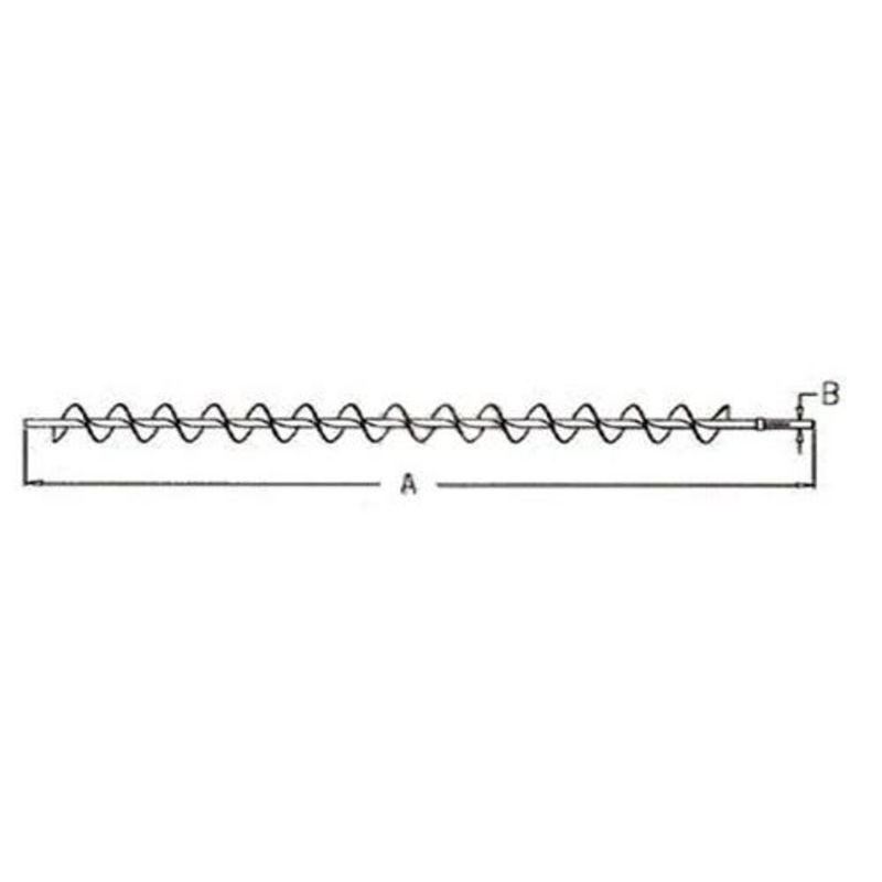 Tailings Auger fits International 1480 1482 fits Case IH 1680 1682 1688 192549C2 LAIR1480 192549C1