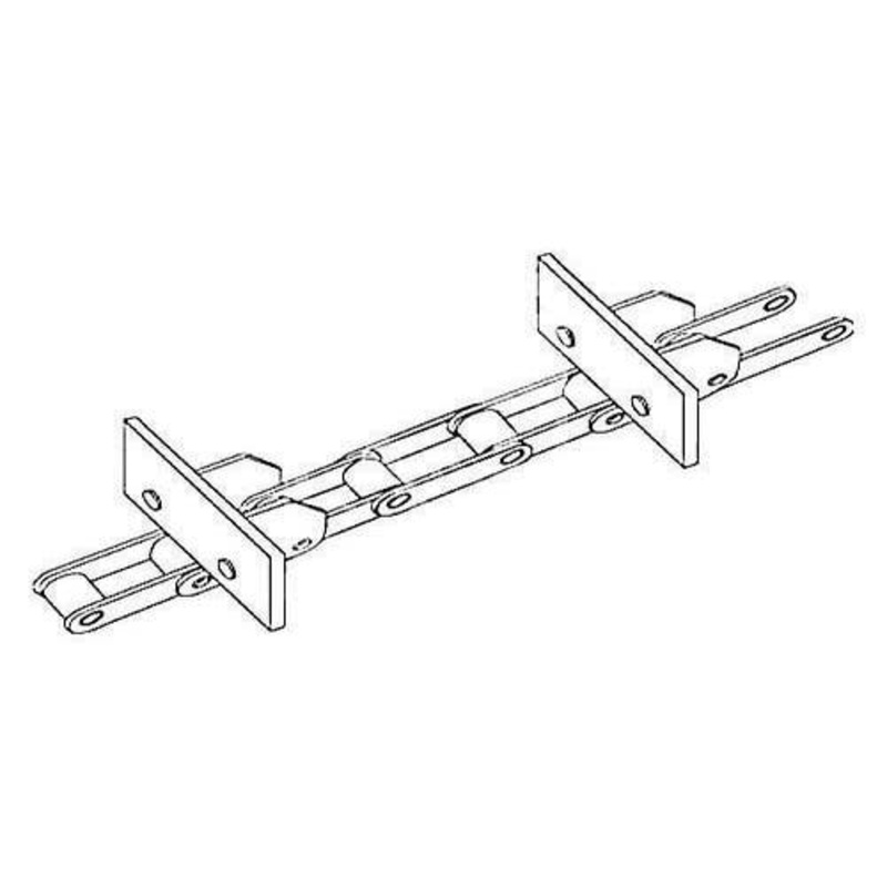 Clean Grain Elevator Chain fits John Deere CTS 9450 9640 9650 9660 9680 9550 9560 AH162058