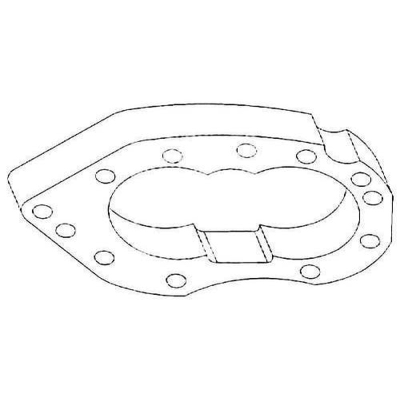 Hydraulic Pump Center Plate fits Oliver Super 77 Super 88 77 88 99 770 880 K2043B