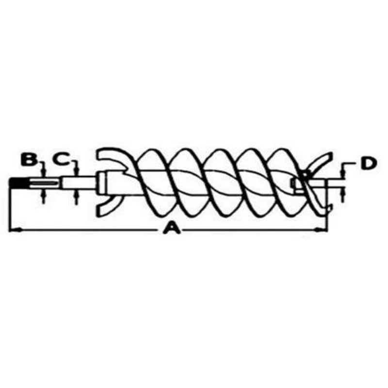Lower Grain Bin Loading Auger fits John Deere CTS CTSII 9400 9410 9500 SH 9510 9510 SH AH146214