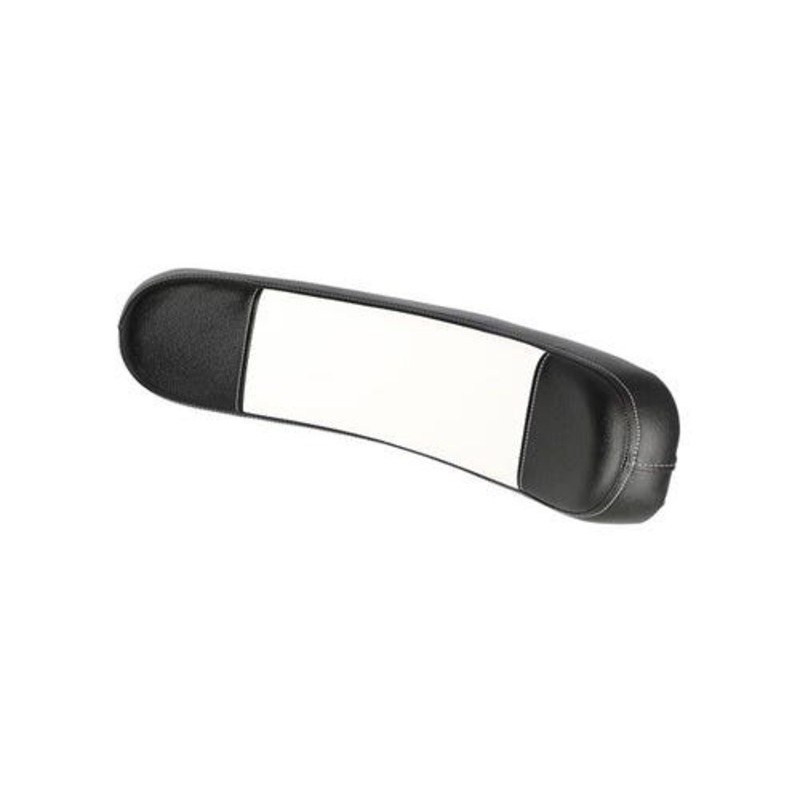 Backrest - Vinyl Black/White fits White 2-62 2-78 4-78 fits Oliver 770 880 1550 1555 1600 1650 1655 1800 1850 fits Minneapolis Moline G750 156255A