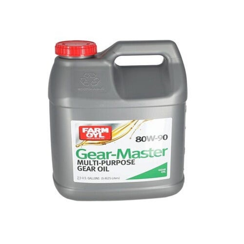 Farm Oyl Gear-Master Multi-Purpose Gear Oil 80W-90 2.5 Gallons fits Fluids/Chemicals/Oil/Additives Gear Oil