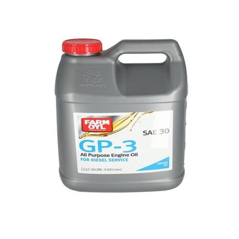 Farm Oyl GP-3 All Purpose Engine Oil 30W 2.5 Gallons fits Fluids/Chemicals/Oil/Additives Engine Oil
