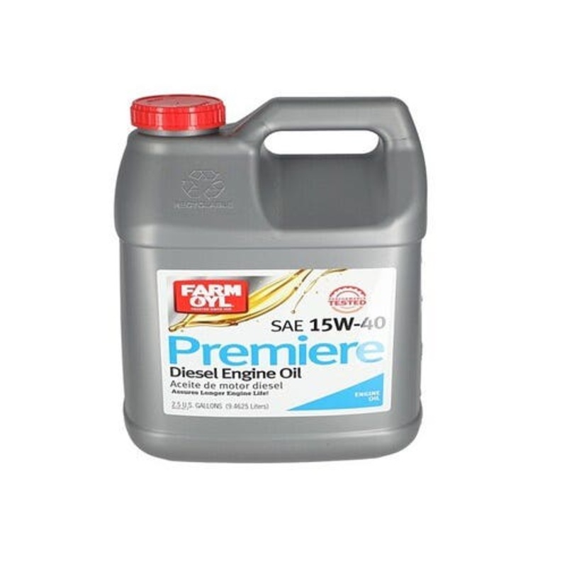 Farm Oyl Premier Diesel Engine Oil 15W-40 2.5 Gallons fits Fluids/Chemicals/Oil/Additives Engine Oil