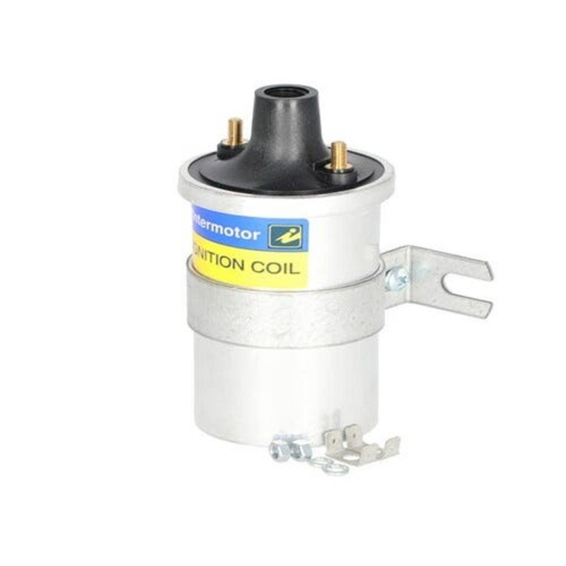 Ignition Coil - Threaded Terminal - 12 Volt fits Massey Ferguson TE20 TEA20 TO20 TO30 1015128M91 1038817M91 570062M3