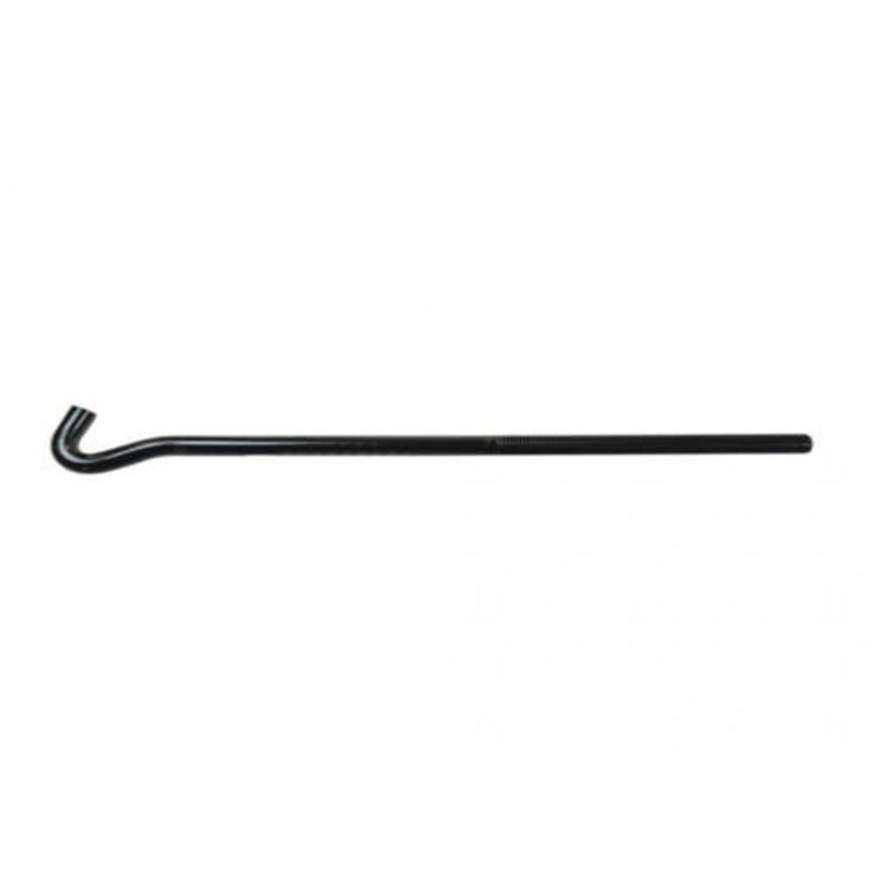 Dual Wheel T - Rail Hook - 18"
