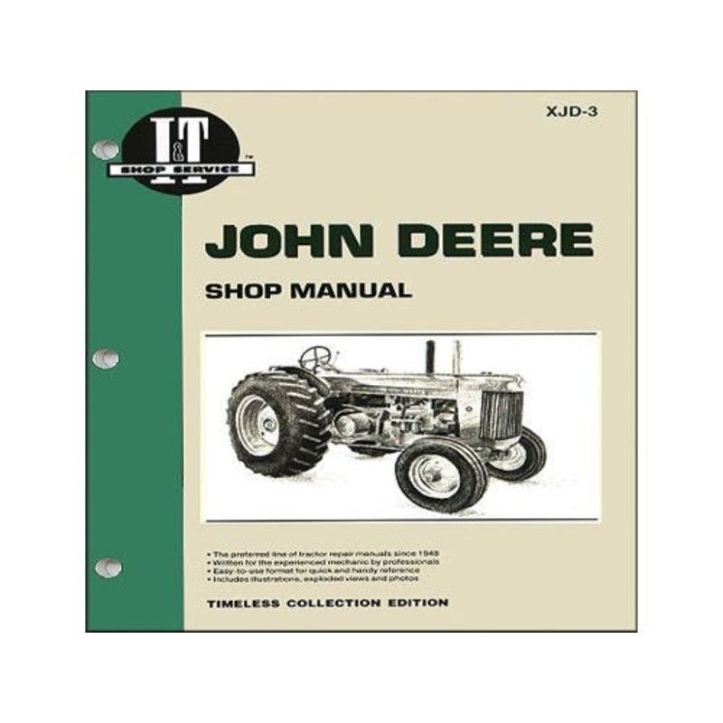 I&T Shop Manual fits John Deere R
