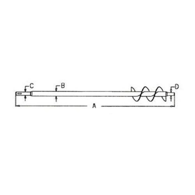 Grain Delivery Auger fits International 1440 1460 1470 1480 1319710C1 191913C1