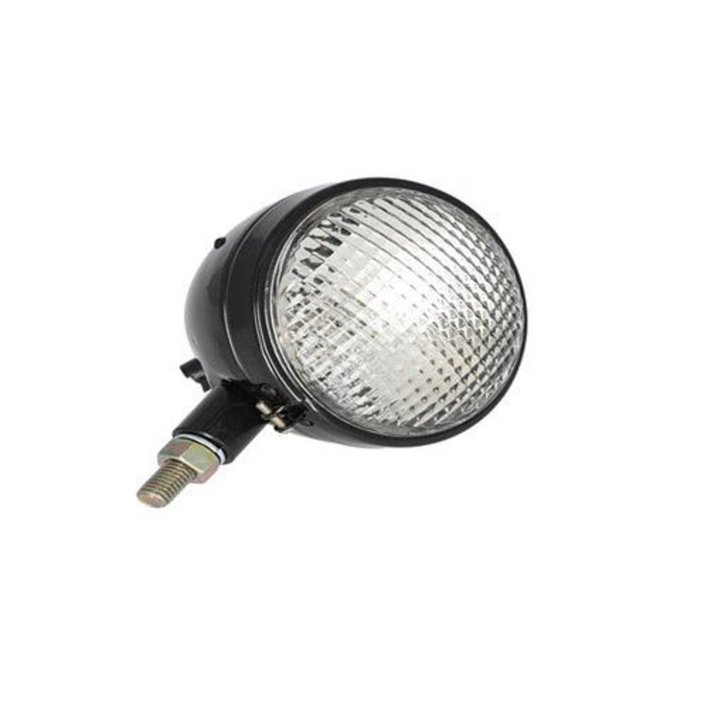 Headlight Assembly - 6V Black Tear Drop Style fits John Deere G L LA M MT 40 420 420 A B M MC MT 320 AL2855T fits Case VA VAC VAH VAI VAO VT3665