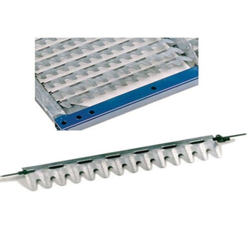Top Chaffer Sieve - Adjustable Short Finger fits International 1480 1482 1330687C3 1330687C4 fits Case IH 1680 1682