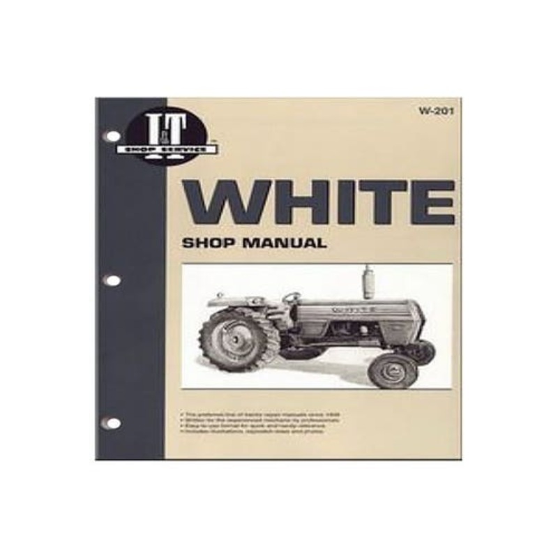 I&T Shop Manual fits White 2-30