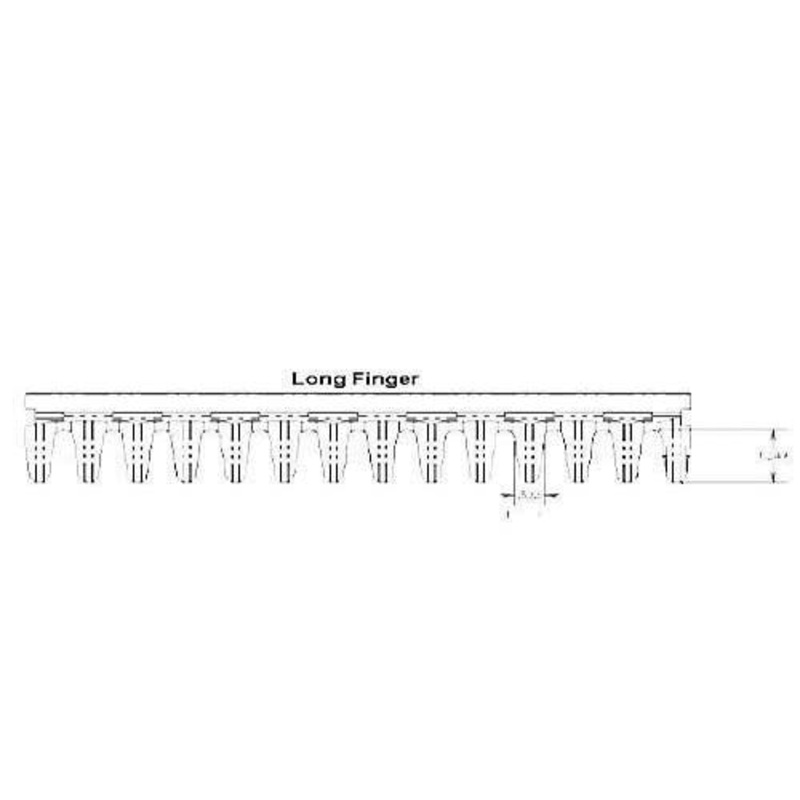 Long Finger Top Chaffer fits John Deere 8820 AH97998