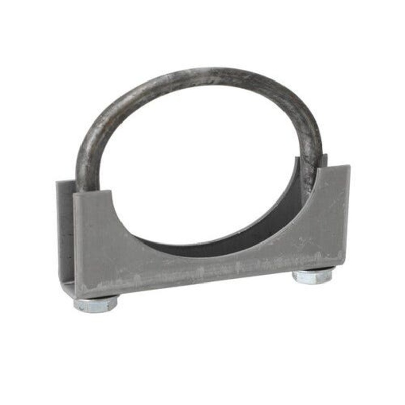 Muffler Clamp - 3" 2 Bolt Heavy Duty fits Allis Chalmers 79023410 fits Case BRZNL89545K fits Deutz Allis 01120895 fits Ford 83910872