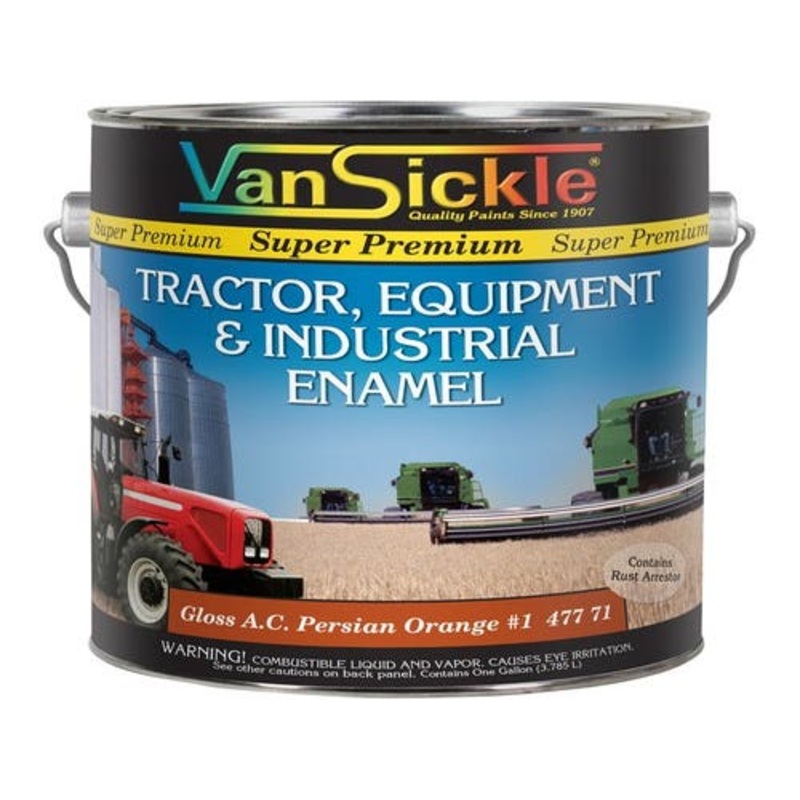 Allis Chalmers Persian Orange Tractor Gallon fits Paint Allis Chalmers