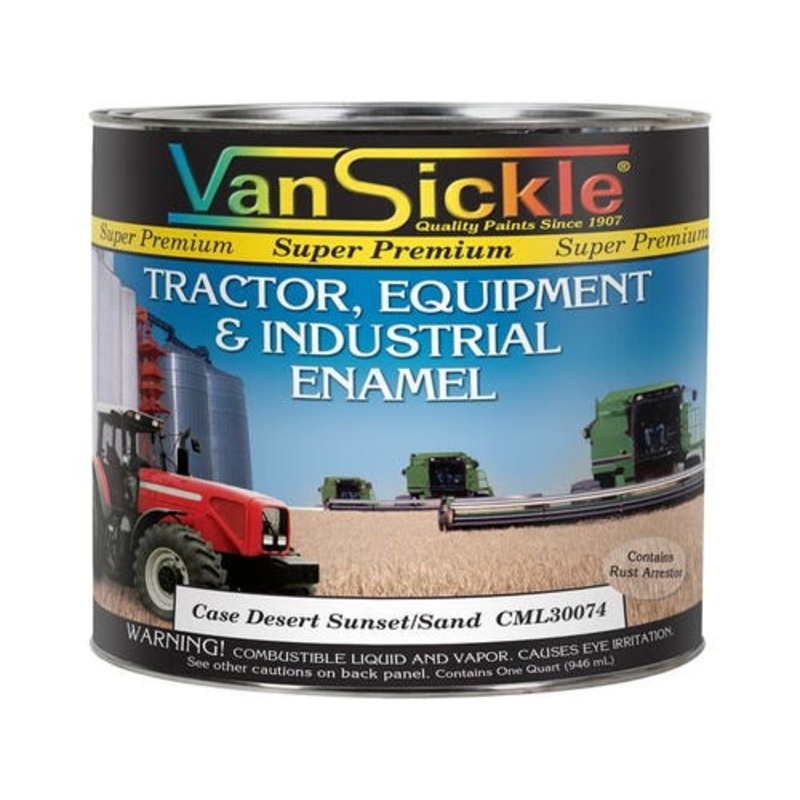 Case Desert Sand Tractor Quart fits Paint Case